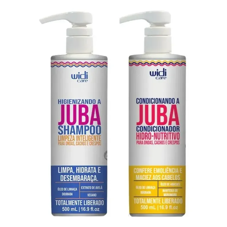 Kit Widi Care Juba Condicionador 500ml + Shampoo 500ml