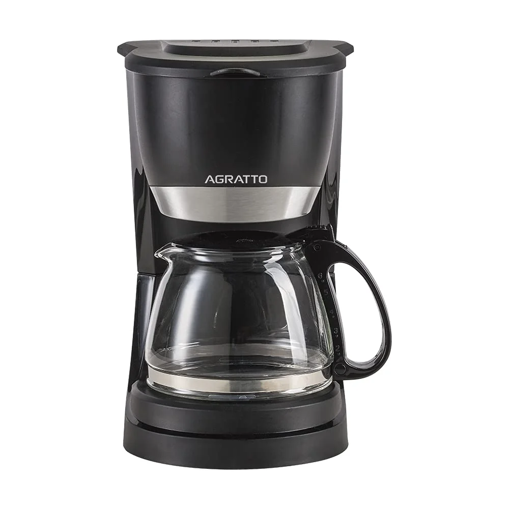 CAFETEIRA ELETRICA AGRATTO VETRO CAFFE 15X CEV15-01 127V, Agratto, 6047, Preto