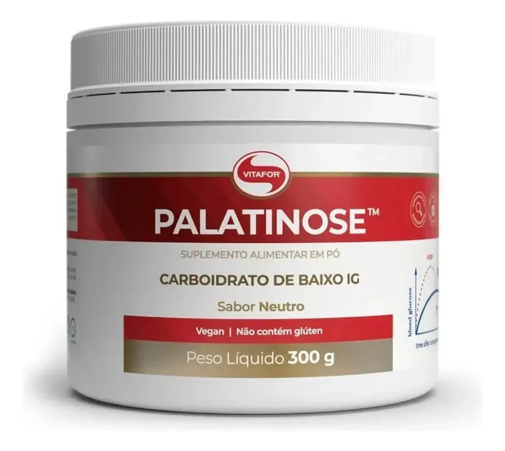 Palatinose Vitafor Vegano 300g Sabor Neutro