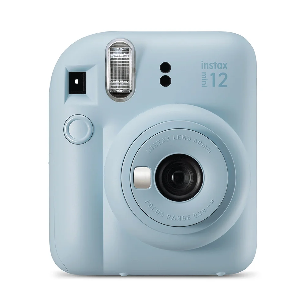 Câmera instantânea Instax Mini 12 800 ISO Azul Candy Fujifilm