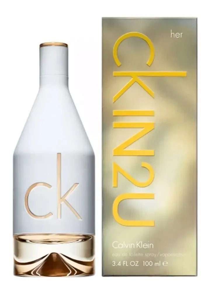 Perfume CK IN2U EDT Feminino 100ml Calvin Klein