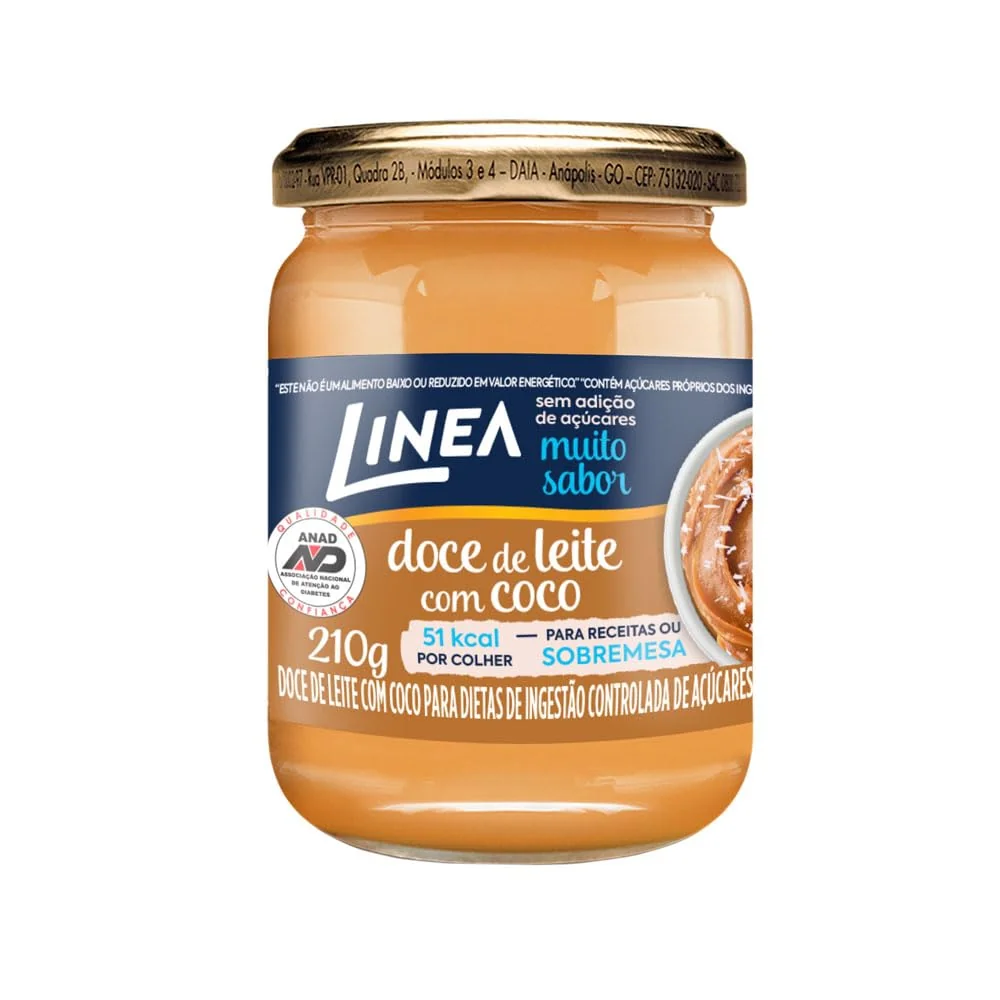 Linea Doce de Leite com Coco 210g