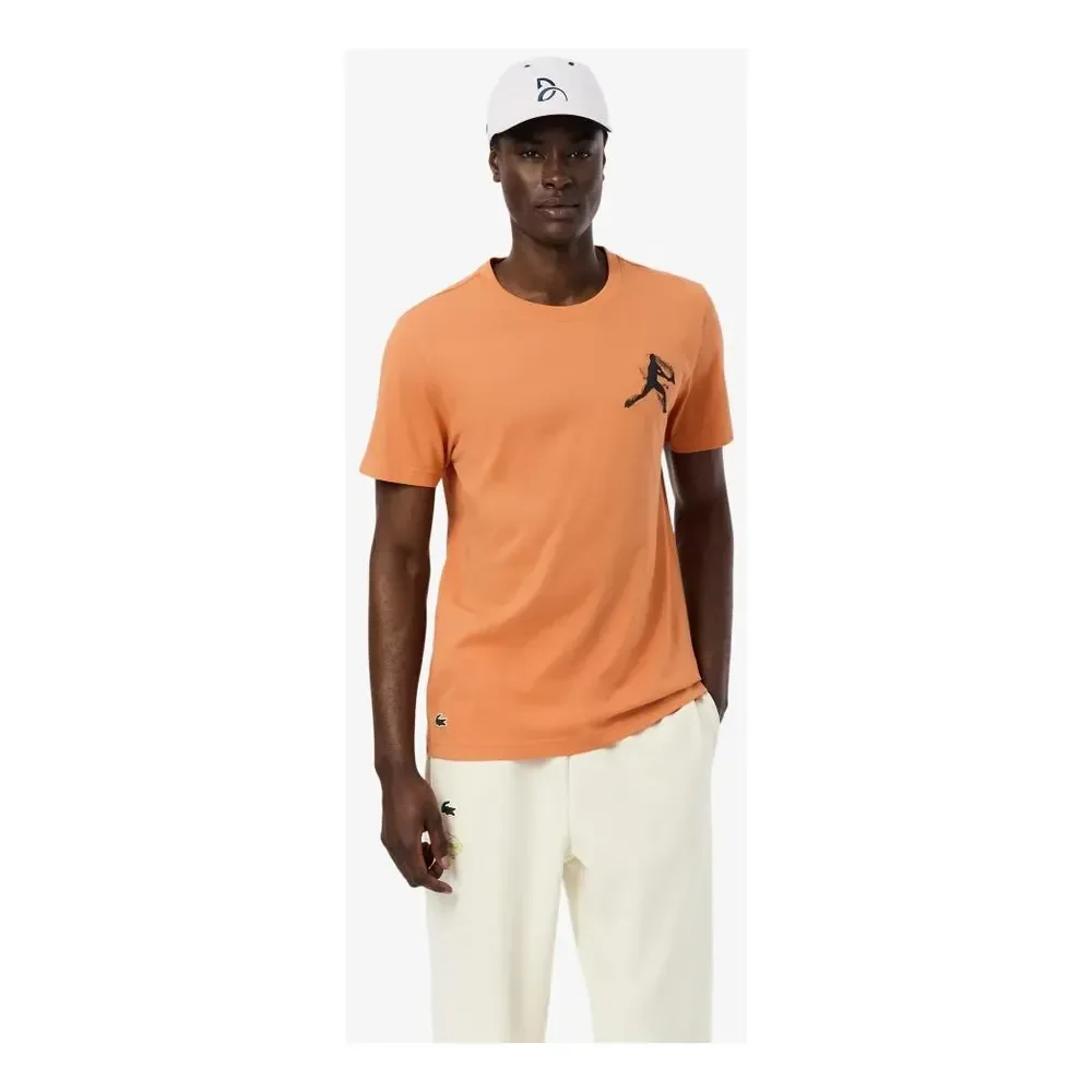 Conjunto Lacoste Tennis X Novak Djokovic Laranja G