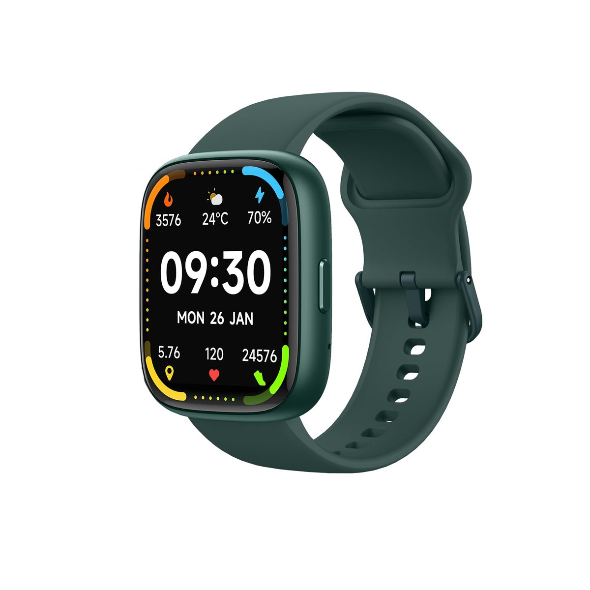 Bettdow SmartWatch, relogio smartwatch com Ecrã tátil e Alexa, à prova d'água IP68, relogio feminino e masculino, com 100+ modo esportivo e recebimento de notificações(verde)