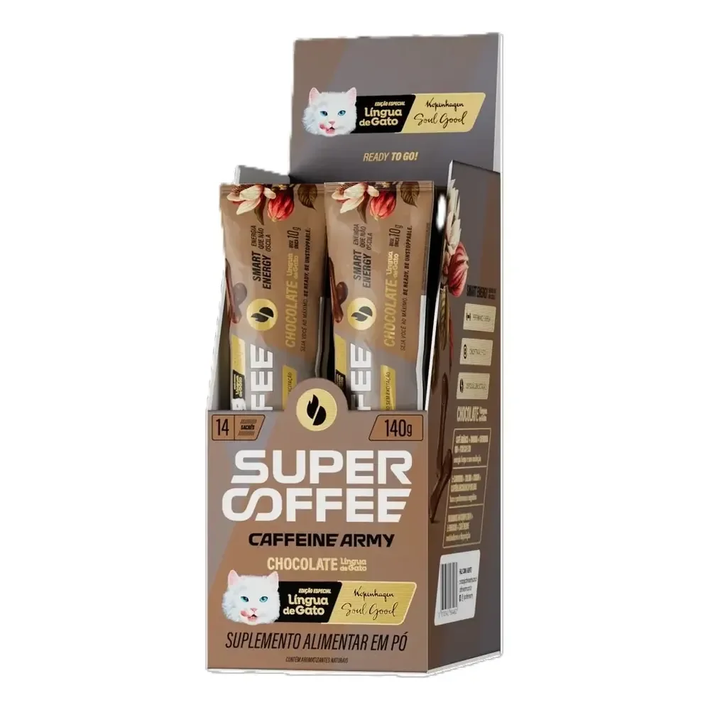 Supercoffee Lingua De Gato - Display (140g) - Caffeine Army