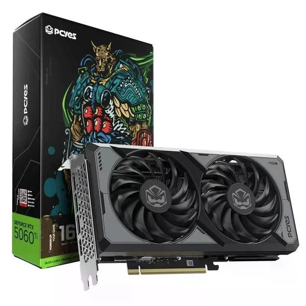 Placa de Vídeo PCYES RTX 5060 TI 16GB GDDR7