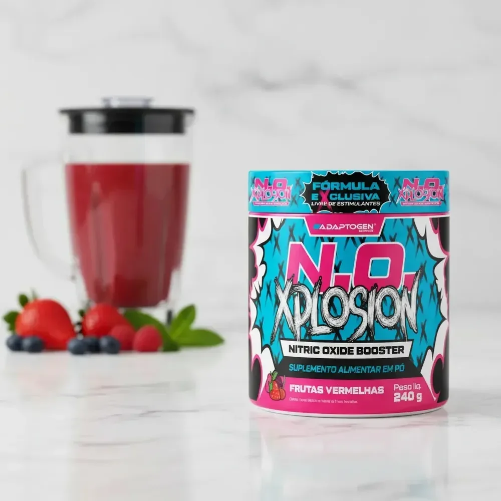 Aminoácido N.o Xplosion C/240g - Adaptogen Frutas Vermelhas