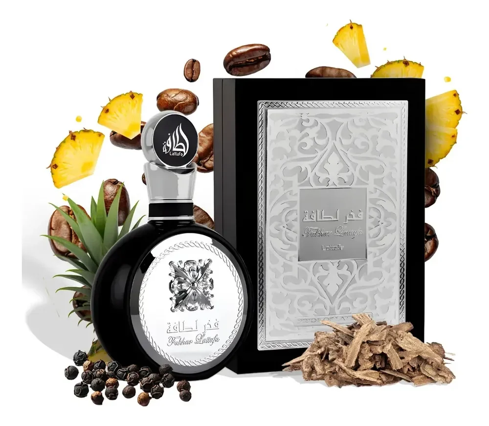 Perfume Árabe Fakhar Black Lattafa Masc Edp 100ml