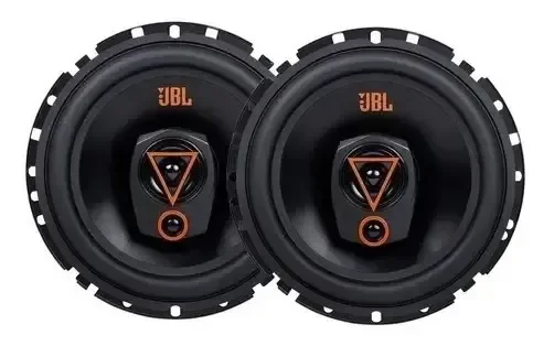 Par Alto Falante Jbl Multisystem 6trms80 Triaxial 6 Pol 160w Cor Preto