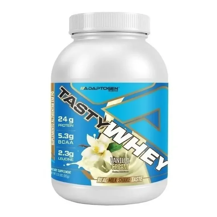 Whey Protein Adaptogen Tasty 3w Gourmet 900g Baunilha