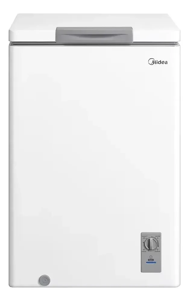 Freezer Horizontal 100l Inverter Bivolt Branco Midea Branco Mdrc151fzd013 127/220v