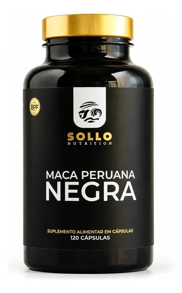 Maca Peruana Negra 120 Cápsulas