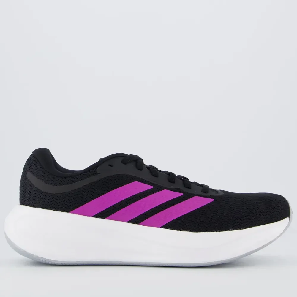 Tênis adidas Response Runner 2 Preto E Rosa Preto - 37 Br
