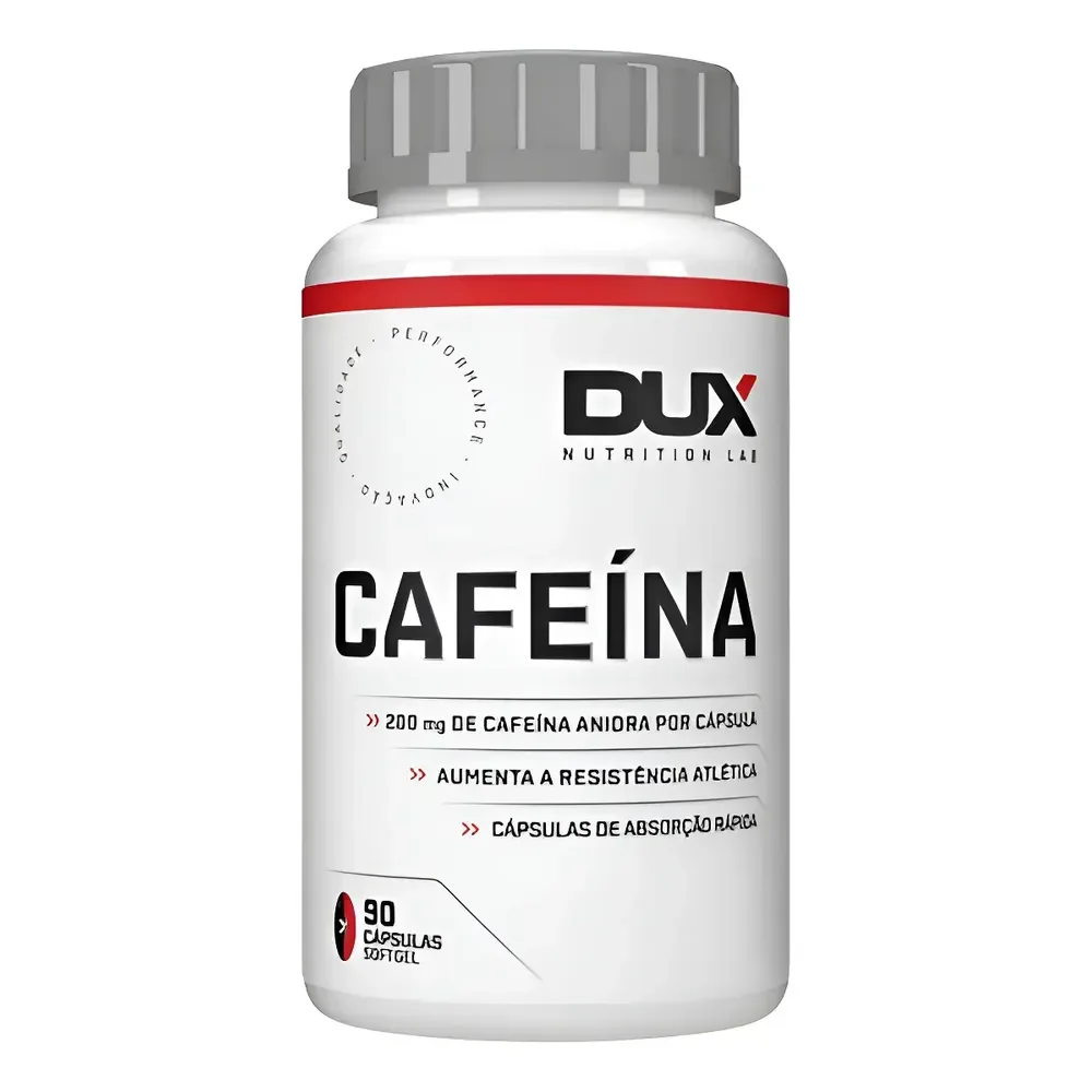Cafeina Dux Nutrition Em Capsulas Cafeina Anidra Energia Neutro