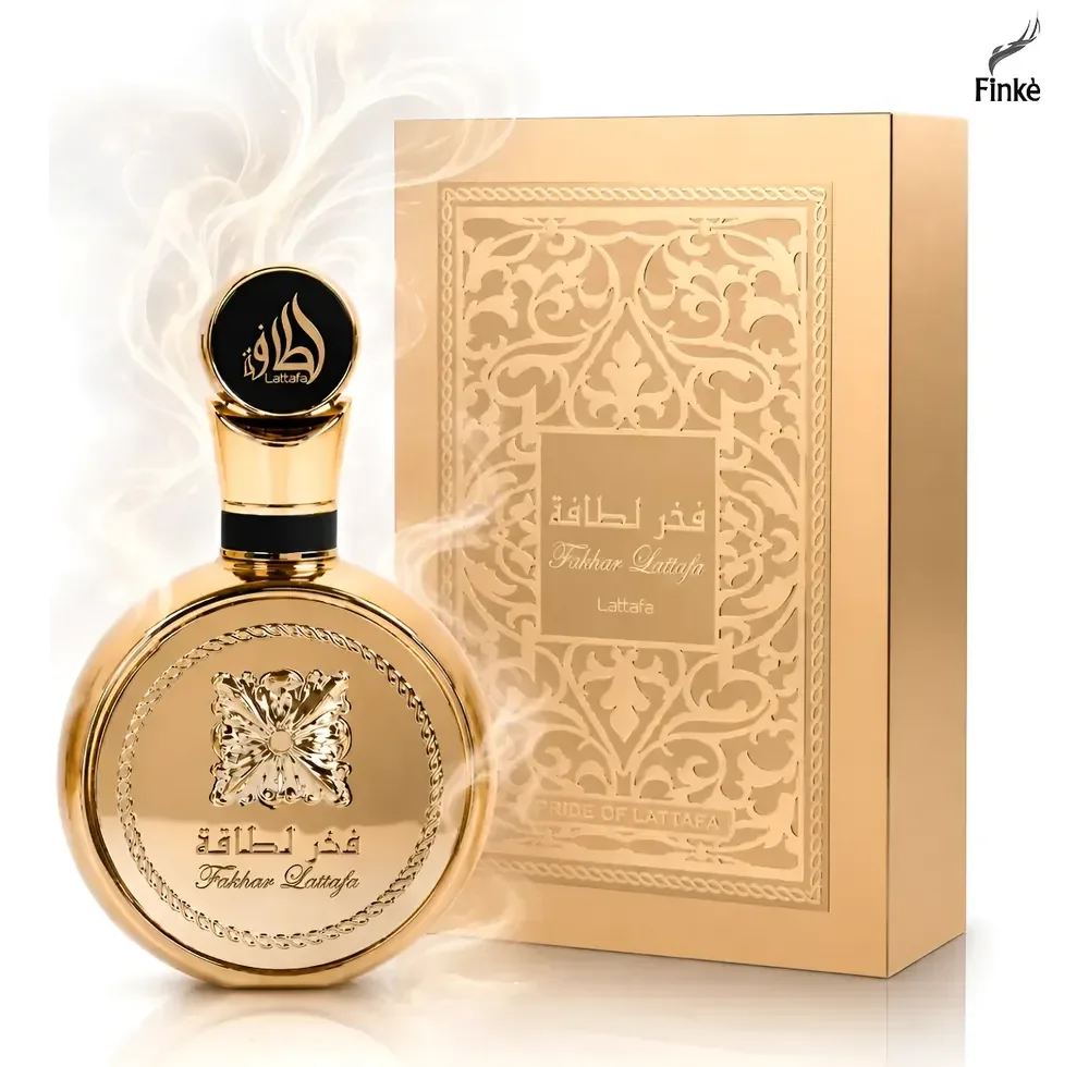 Perfume Árabe Lattafa Fakhar Gold Extrait Eau De Parfum 100m