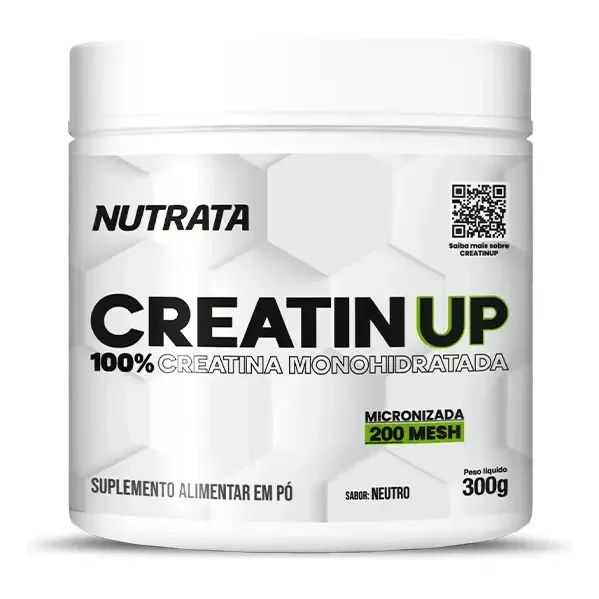 Nutrata Up Creatina Monohidratada Creatina 300g Pura Nutrata Neutro
