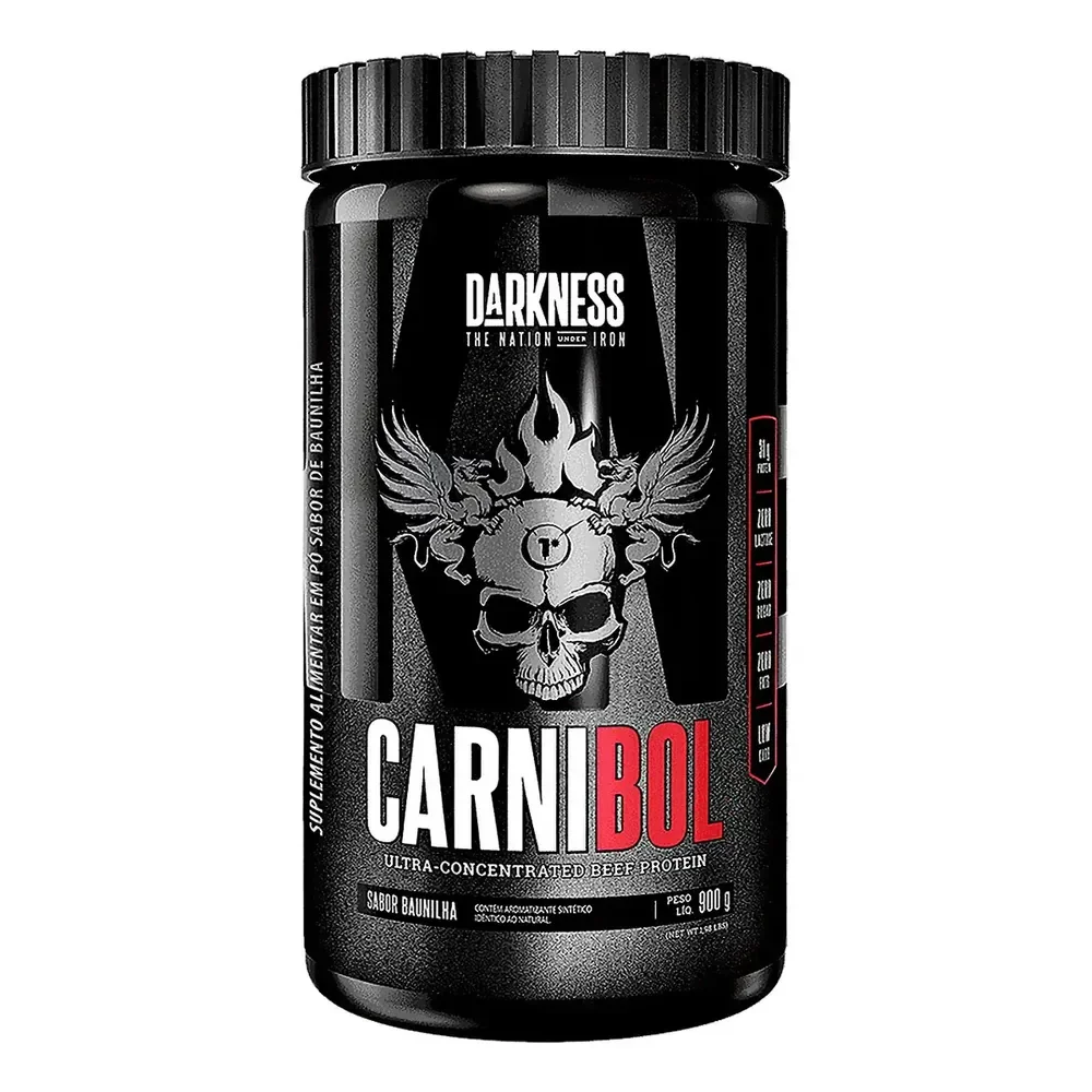 Carnibol Darkness Integralmédica Sabor Baunilha 900g
