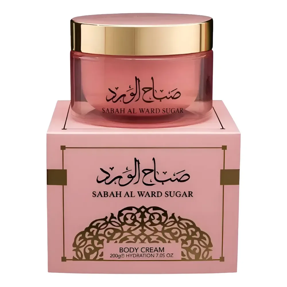 Hidratante Corporal Arabe Sabah Al Ward Sugar 200g Isabelle Sabah Al Ward Sugar