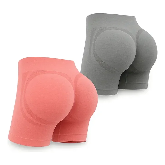 Kit 2 Shorts Levanta Bumbum Academia Feminino Fitness Yoga