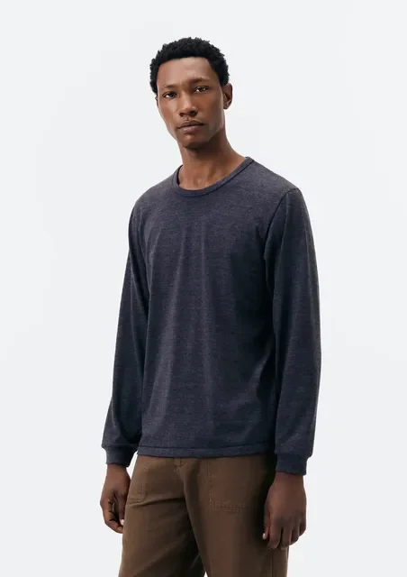 Camiseta Básica Masculina Slim Manga Longa Hering