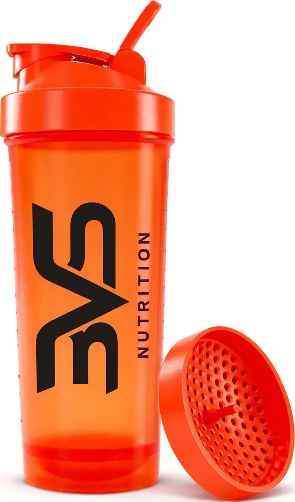 Coqueteleira / Shaker Laranja - Academia 600ml - 3vs Nutrition