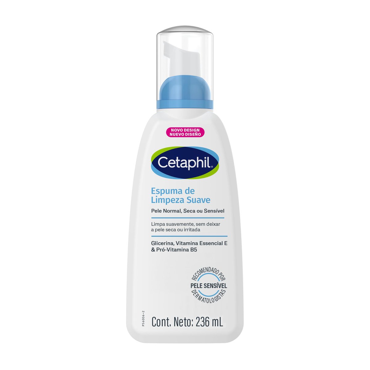Cetaphil Espuma De Limpeza Facial Suave 236ml