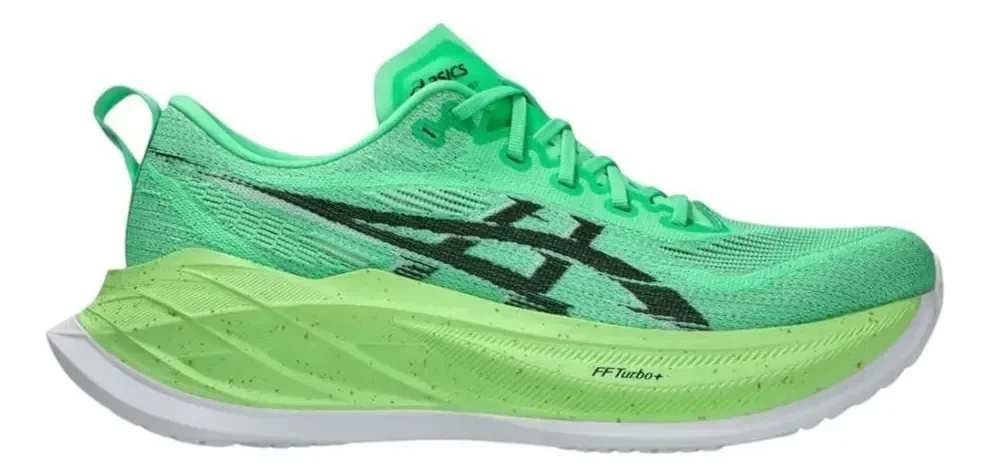Tênis Asics Superblast 2 Verde E Preto Liso 41 Br