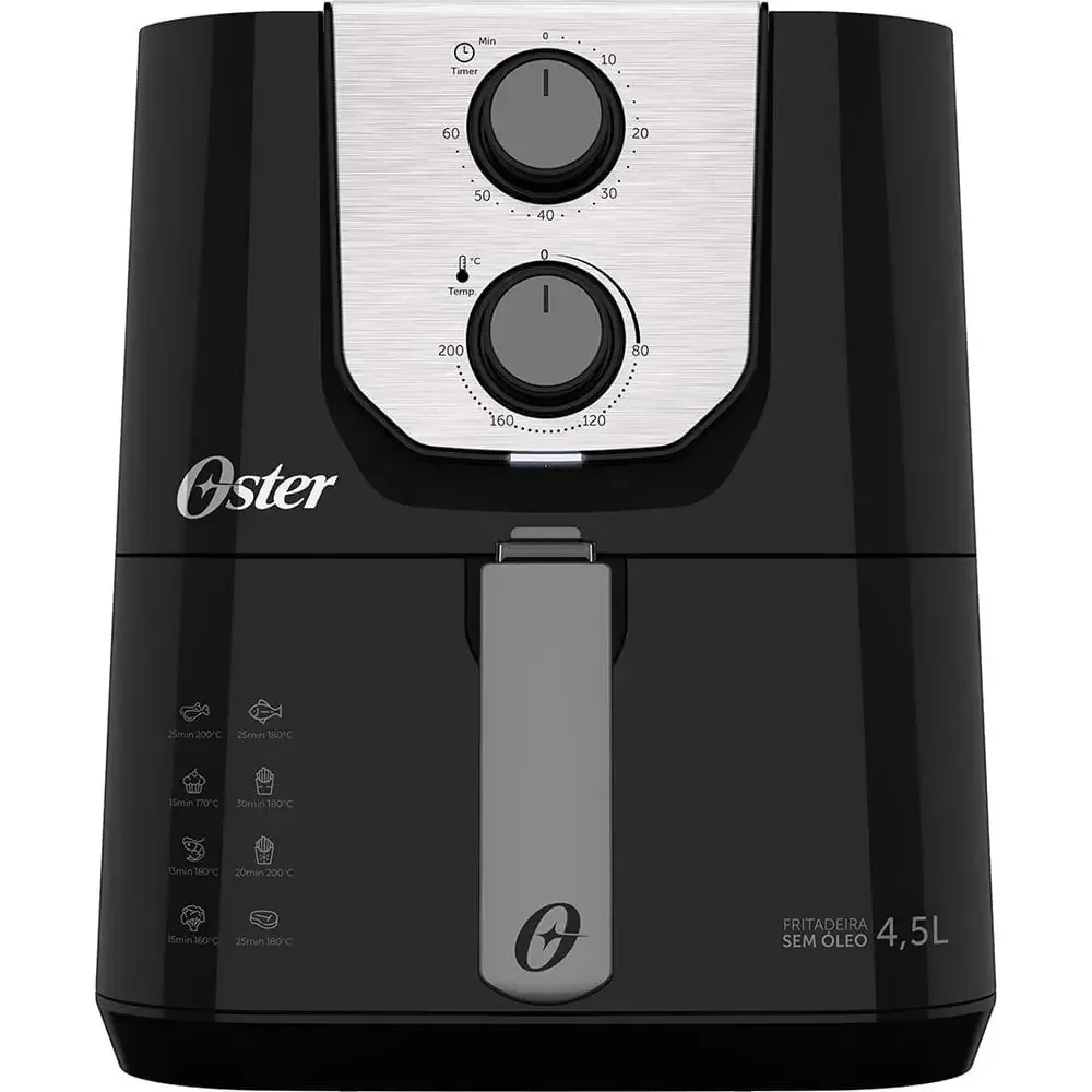 Fritadeira Black Perform 4,5l Oster Ofrt510 Preto 127v