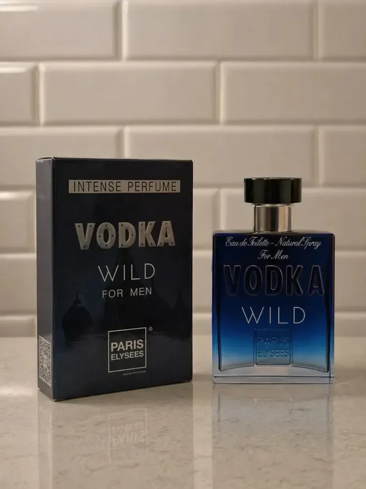 Perfume Vodka Wild Paris Elysees Masculino Intense 100ml