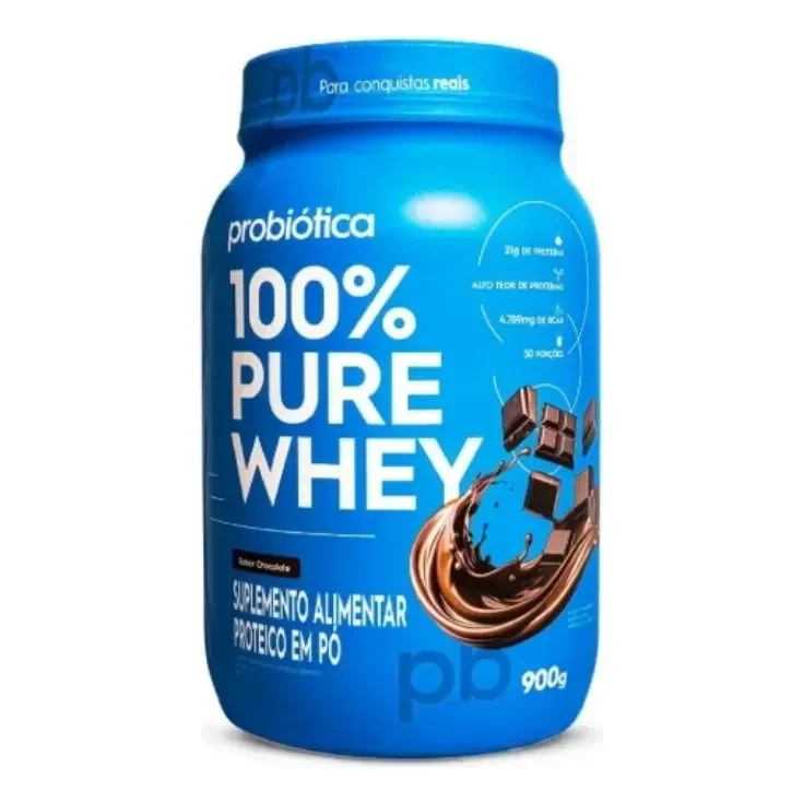 100% Pure Whey 900g Probiotica Chocolate