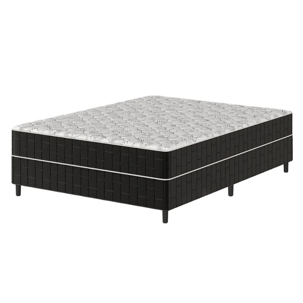 Colchão Cama de Casal Espuma D28 138x188 Cama Casal Conjugada Marsha Plus Umaflex