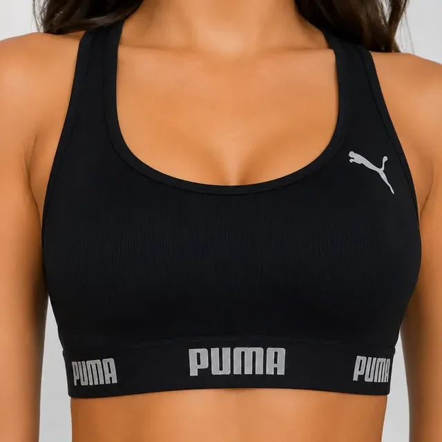 Top Puma Academia Fitness Original Nadador Alta Sustentação