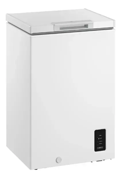 Freezer Horizontal Electrolux 95L Inverter Bivolt Uma Porta Branco (HB100) Bivolt