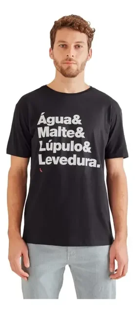 Camiseta Algodão Receita Cerveja Reserva