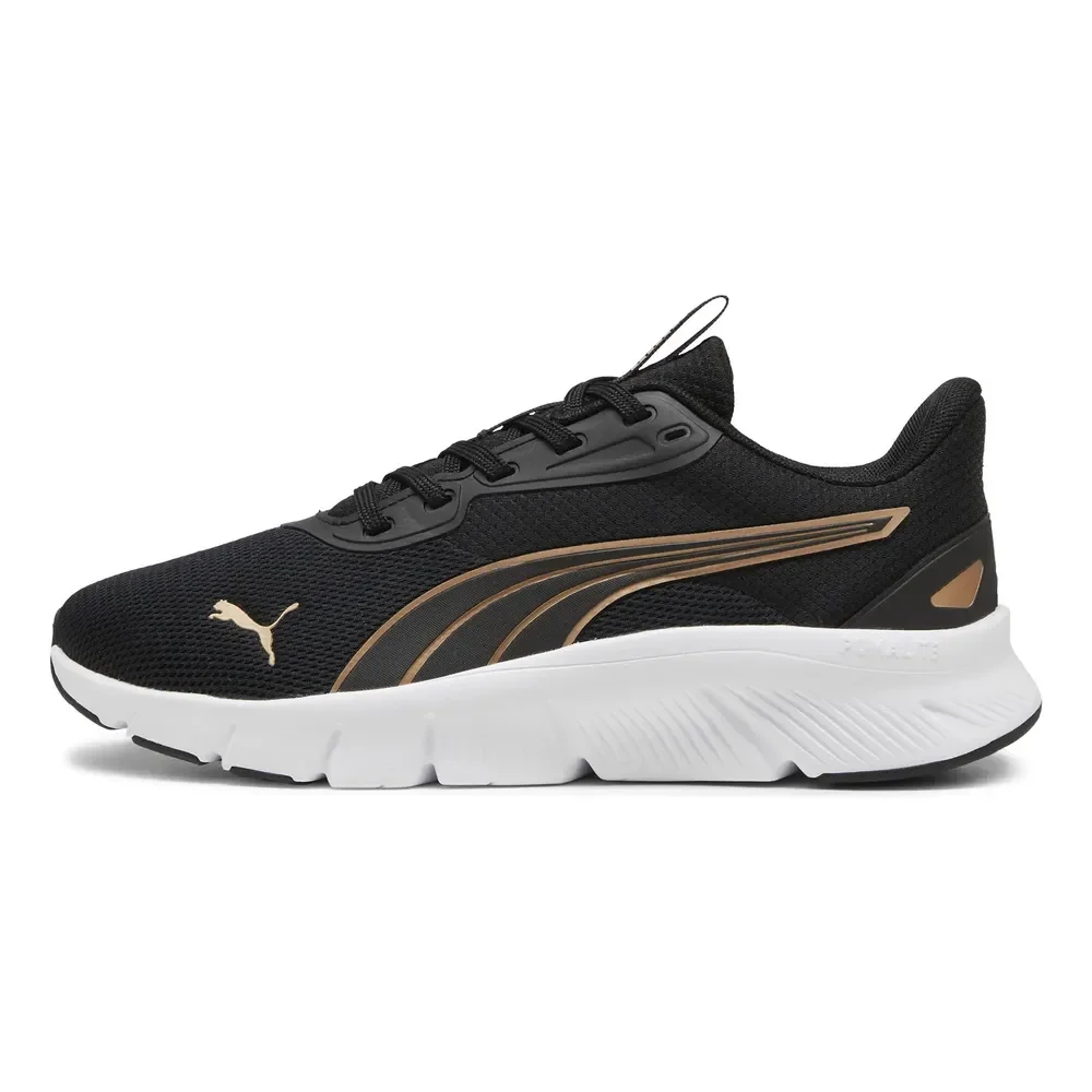 Tênis Flexfocuslite Modern Feminino Bpd Puma Preto E Dourado 36 Br