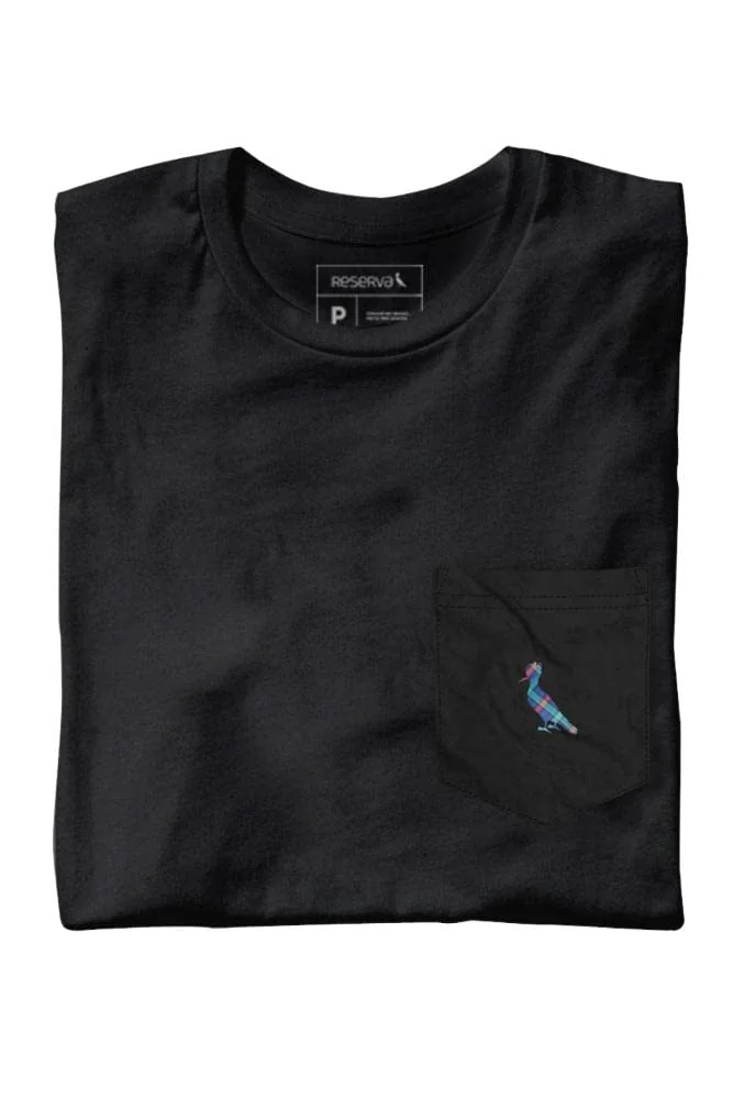 Camiseta Bolso Cb Pica-pau Xadrez Reserva