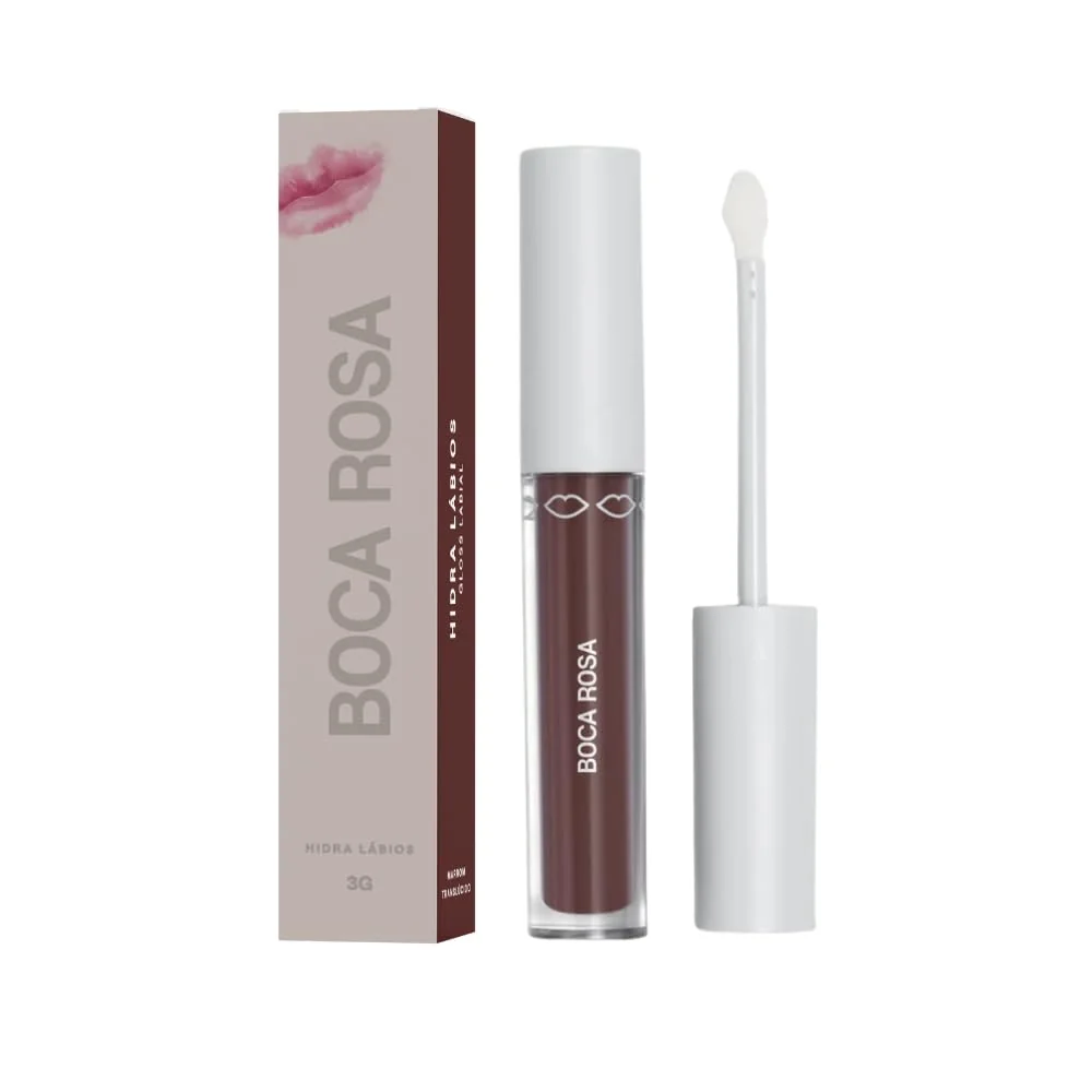 Boca Rosa - Hidra Labios Marrom Translúcido 3G