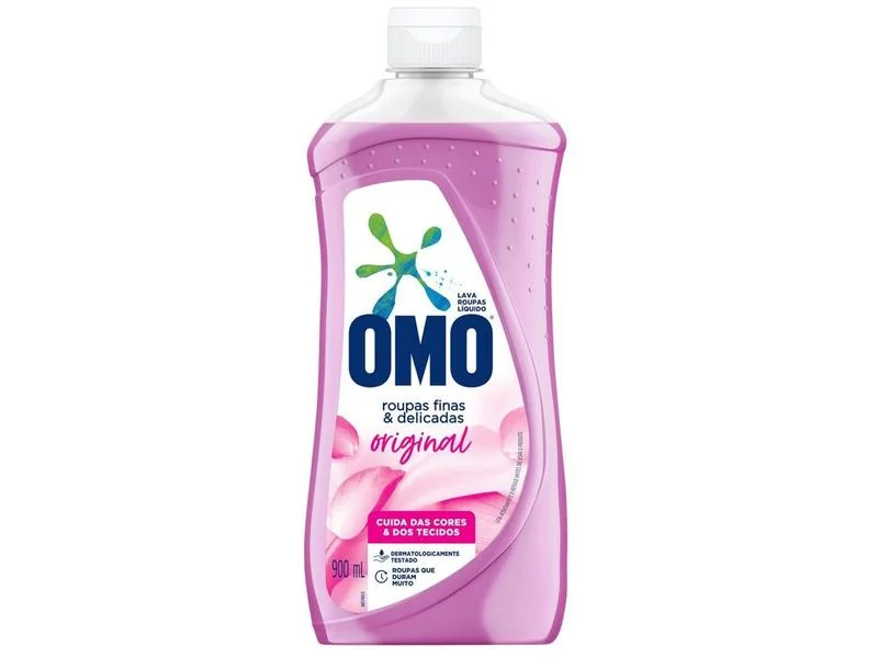 Sabão Líquido Omo Roupas Finas e Delicadas 900ml