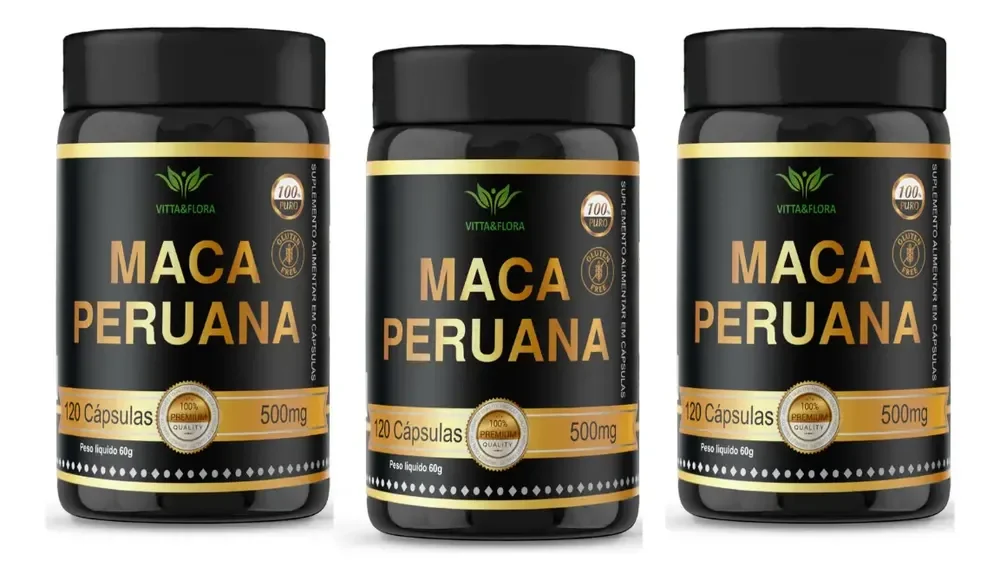 Maca Peruana 120 Capsulas Vitta&flora