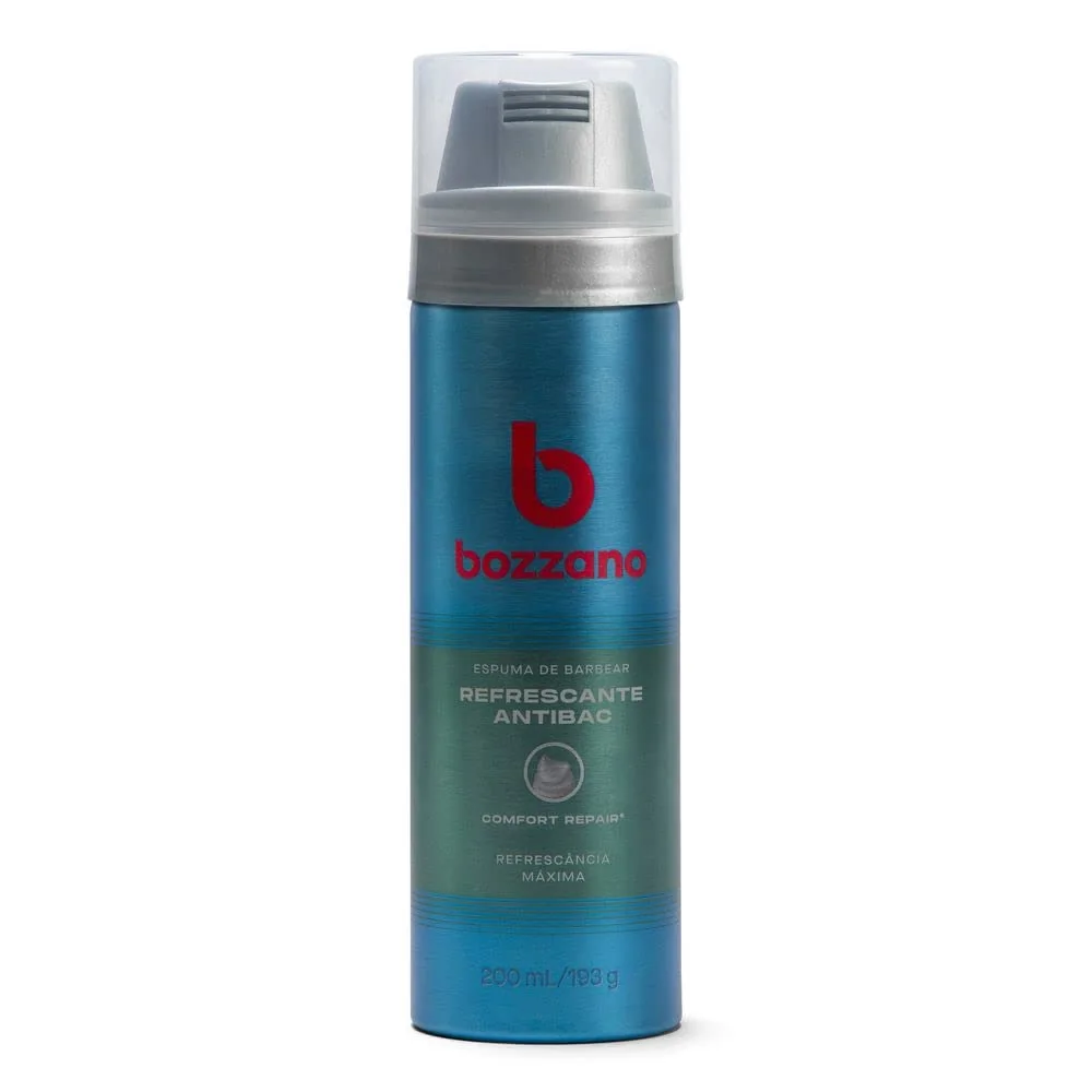 Bozzano Espuma De Barbear Pele Refrescante 1