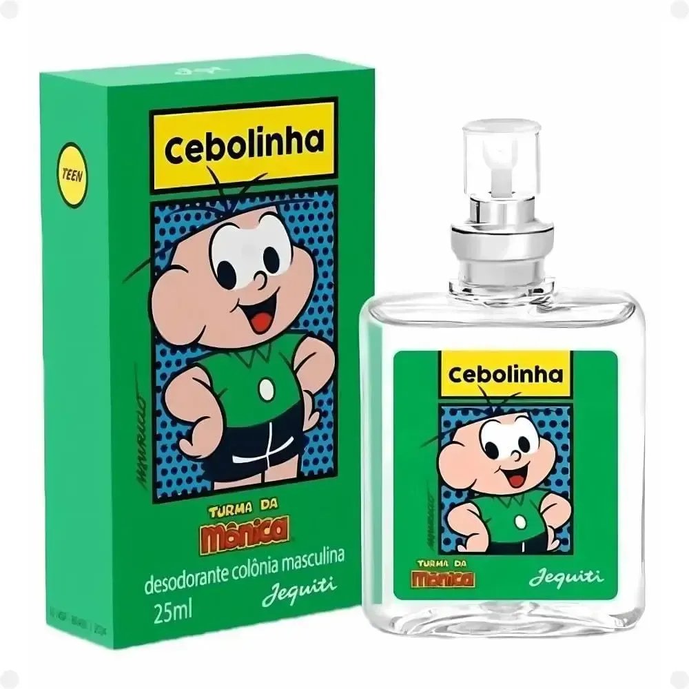 Perfumes Colônia Miniatura Cebolinha Turma Da Mônica Jequiti 25ml