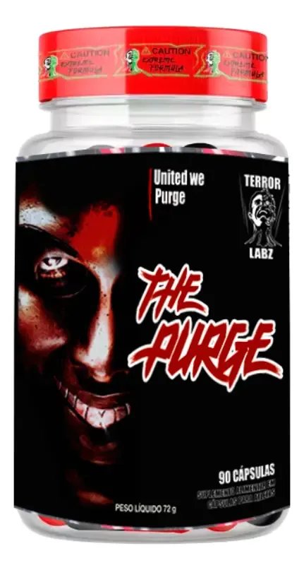 Thermogenico The Purge Terror Labz 90 Cápsulas 90 Caps