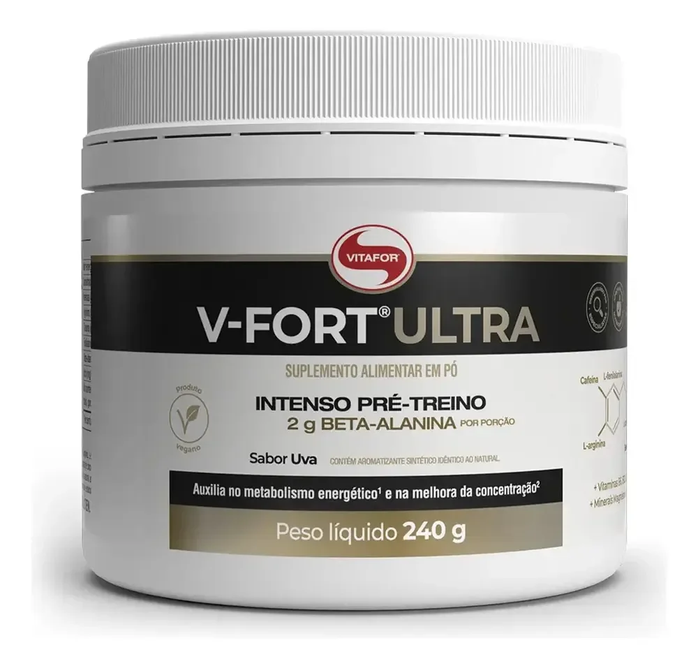 Suplemento alimentar V-fort Ultra Uva 240g Vitafor