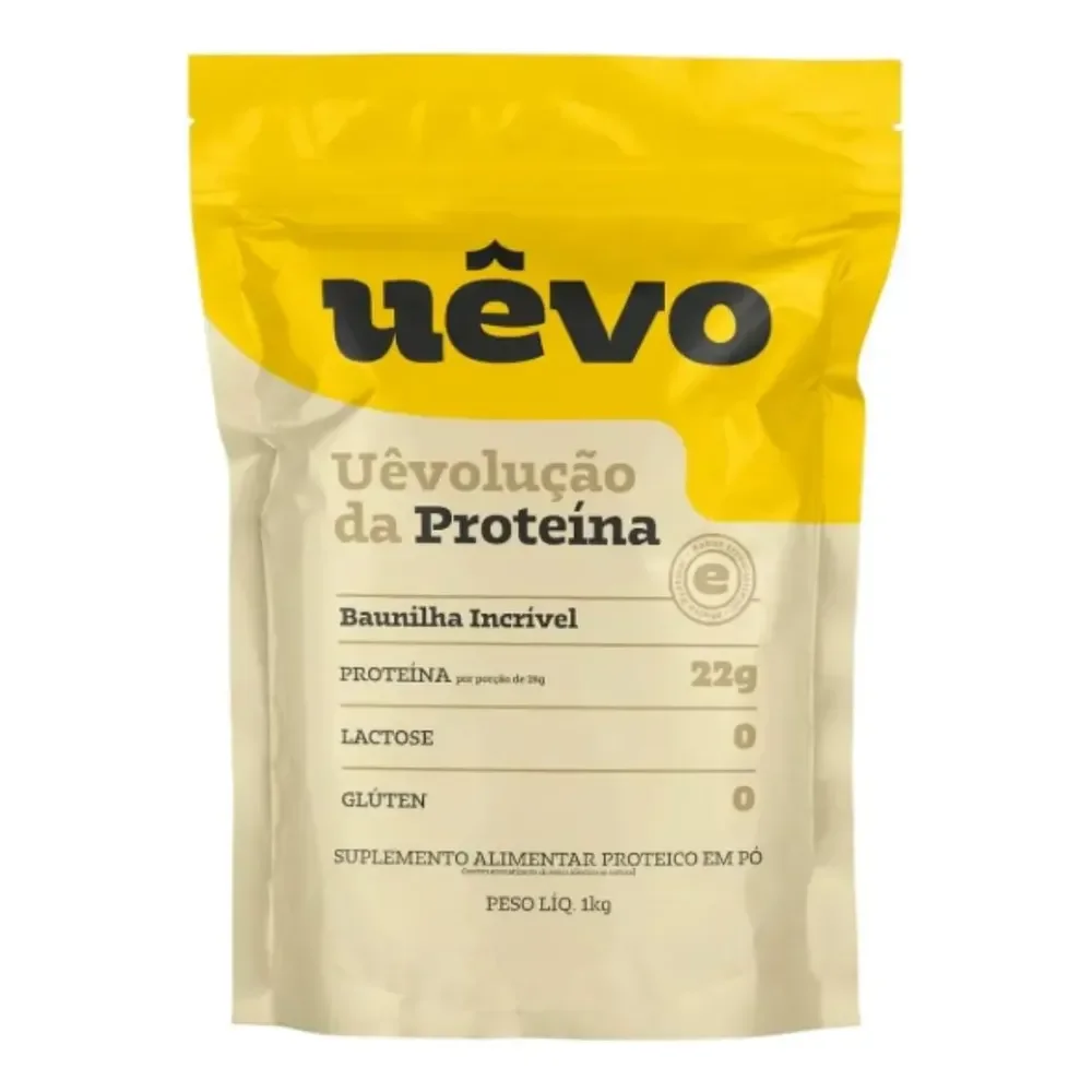 Albumina Proteina Ovo Baunilha 1kg - Uevo Baunilha