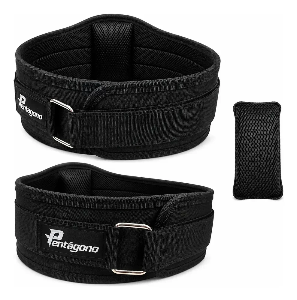 Cinturão Crossfit Musculação New Sport Com Apoio Da Lombar Tamanho Único Ajustável