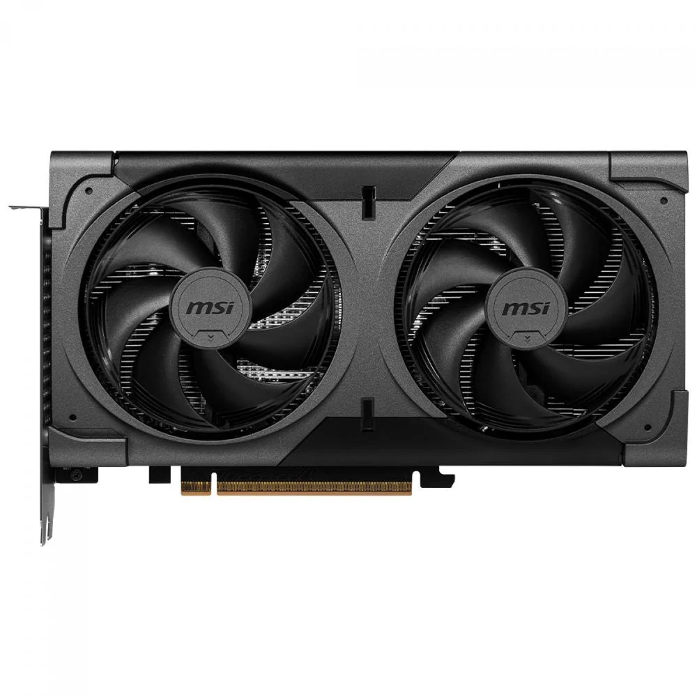 Placa de Vídeo NVIDIA GeForce MSI  RTX5060TI Ventus OC Black Plus 2X 16GB - 128 Bits - HDMI/3X DP - 912-V535