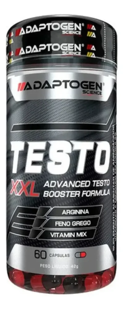 Testo Xxl (60 Caps) Booster Formula - Adaptogen Sabor 60 Caps