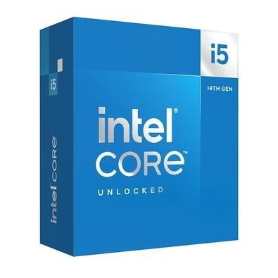 Processador Intel Core i5-14600KF, 3.5GHz (5.3 GHz Max Turbo), Cache 24MB, 14 Núcleos, 20 Threads, LGA 1700, Sem Vídeo Integrado - BX8071514600KF