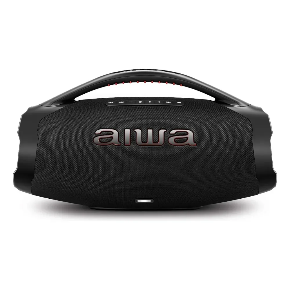 Caixa De Som Boombox Plus 200w 220v Aiwa Bbs-01-b Preto 127/220v