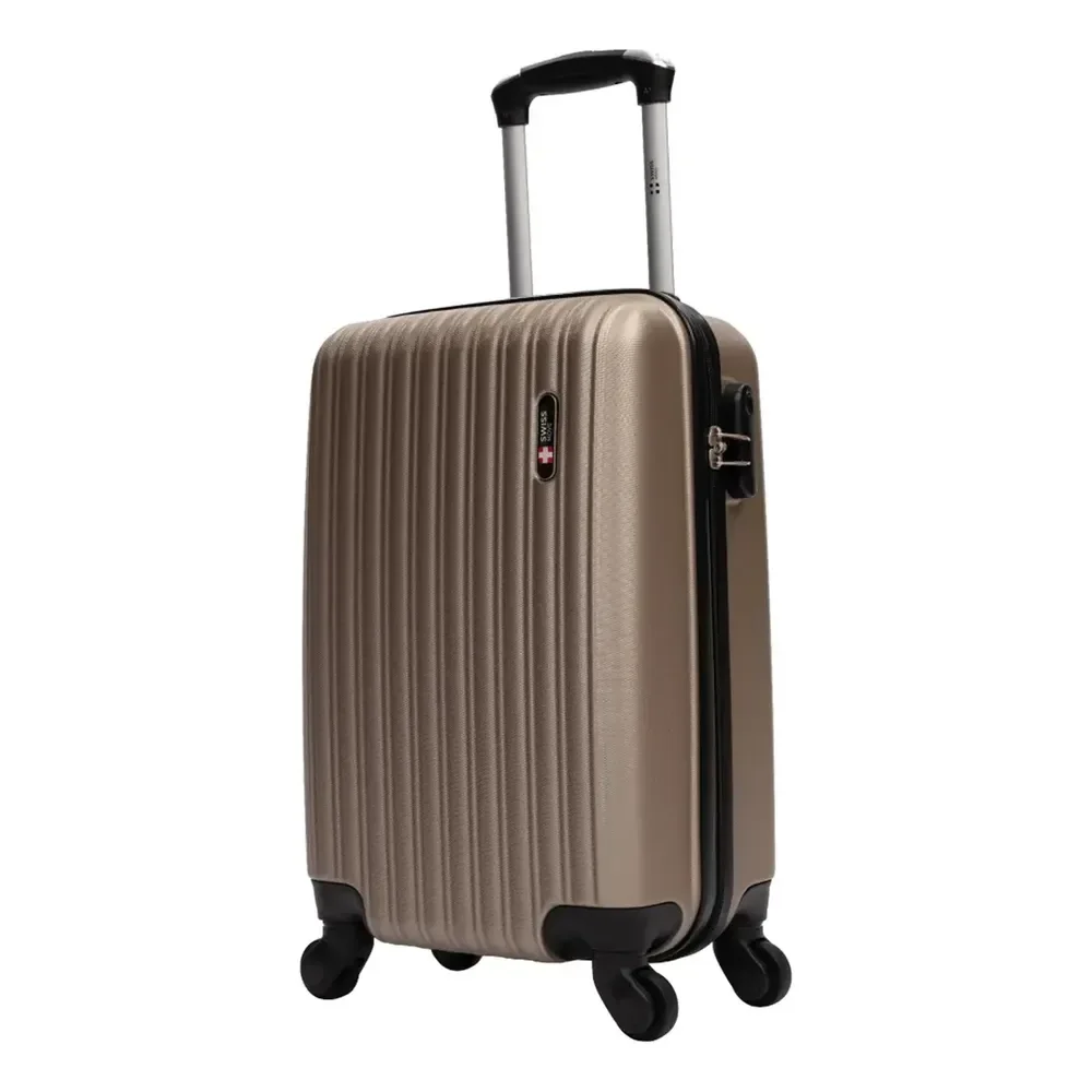 Mala De Bordo 10kg Pequena Londres Swiss Move Champagne